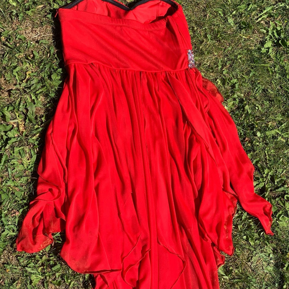 Red Prom Dress - Picture 3 of 4
